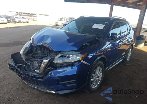 2018 Nissan Rogue Hybrid Sv из США, поврежденный, VIN 5N1ET2MT2JC849748